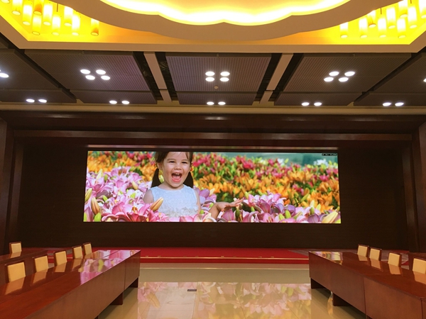 北京國防大學室內LED全彩屏